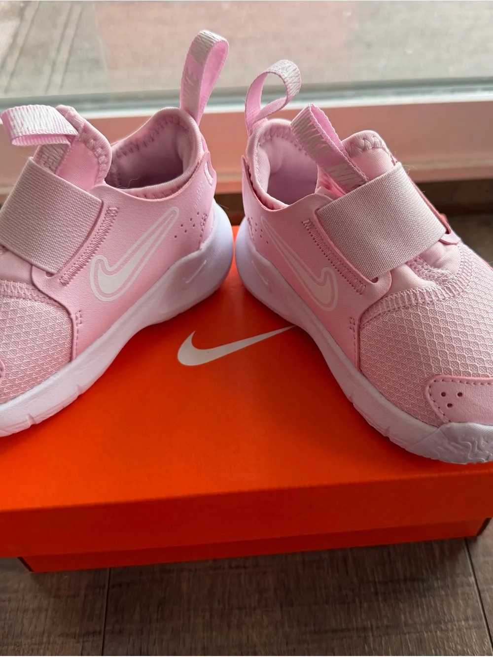 Nike Toddler Pink Slip-On Shoes